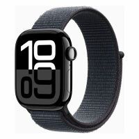 Apple Watch 10 42mm GPS+4G Alu Sport Loop diamantschwarz/tinte Smartwatches mit SIM