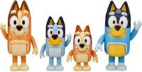 Moose Toys mooseToys BLUEY Figuren 4er pack - Familie