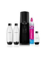 SodaStream Soda Maker Terra Megapack QC black Schwarz incl 3 bottles (2270214)