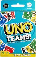 Mattel UNO Teams Kartenspiel für Kinder, Erwachsene, Familienabend, Partys und Reisen