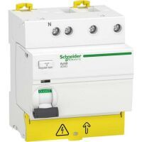 Schneider Electric A9 IID40 4P 40A 30MA TYP A/G (A9R23740)