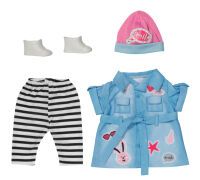 Zapf 835258 BABY born Deluxe Jeans Kleid 43cm