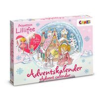 CRAZE Prinzessin Lillifee Adventskalender Kinder - Spielzeug Adventskalender Mädchen mit Prinzessin & Einhorn Figuren