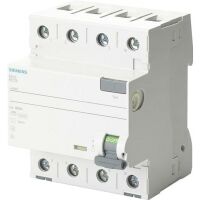 Siemens Fehlerstromsschutzschalter / FI 4p Typ A selektiv 63 A 100 mA 400 V