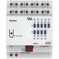 Theben KNX SCHALT-/JALOUSIEAKTOR 8/4F (T4940200)