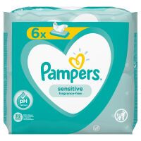 Pampers Feuchte Tücher Sensitive 6x 52 Stk.