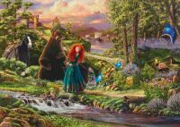 Schmidt Spiele PU1000T.Kinkade Disney, Brave, Merida