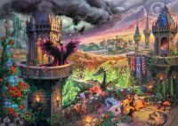 Schmidt Spiele Puzzle 1000  Teile  Kinkade Disney Maleficen