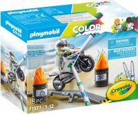 PLAYMOBIL 71377 PLAYMOBIL Color: Motocross Motorrad