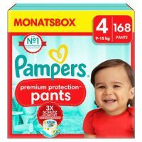 Pampers Premium Protection Pants Gr.4 Maxi 9-15kg Monatsbox