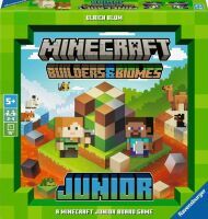 Ravensburger 24615 Minecraft Builders & Biomes Junior  Kooperatives Kinderspiel ab 5 Jahren für 2-4