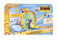 Mattel Hot Wheels Schnellstart- und Looping-Spielset mit Die-Cast-Spielzeugauto im Maßstab 1:64, Cra