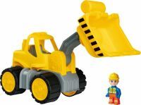 BIG Spielwarenfabrik Power-Worker Radlader+ Figur| 800054837