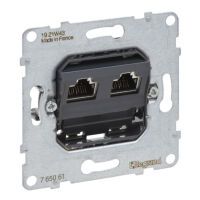 Legrand EINSATZ DATENDOSE 2 X RJ45,KAT (765061 SEANO)