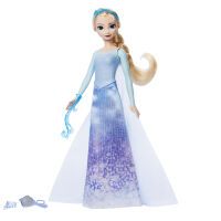 Mattel Disney Die Eiskönigin Spin & Reveal Elsa-Modepuppe und Accessoires mit 11 Überraschungen aus 