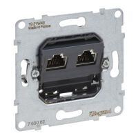 Legrand EINSATZ DATENDOSE 2 X RJ45,KAT (765062 SEANO)