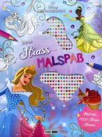 Panini Disney Prinzessin: Mein Strass-Malbuch - Malblock mit Coverausstanzung und über 1.000 Strasss