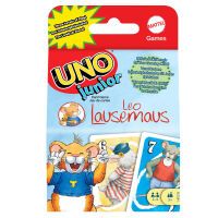 Mattel HFC79 UNO Junior Leo Lesemaus Kartenspiel