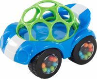 Scandinavian Baby Products ApS Spielzeugauto, Rattle & Roll Buggie , blau