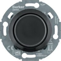 Berker Serie 1930 Universal-Drehdimmer 420 W / LED 100 W schwarz glänzend