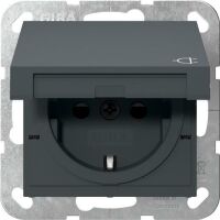 Gira SCHUKO KD + SH  ANTHRAZIT (441428 SYSTEM 55)