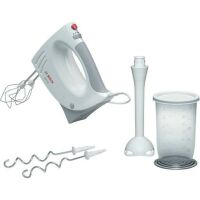 Bosch MFQ3540 - Hand mixer - Gray - White - 1.4 m - Plastic - 450 W - 141 mm