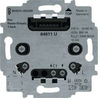 BUSCH JAEGER Relaiseinsatz 64811 U flex 1-fach