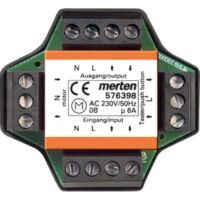MERTEN 576398 - Black - Gray - 0 - 60 °C - 230 V - 50 Hz - 2 A - 49 x 52 x 22 mm