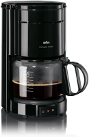 Braun KF 47/1 BK - Drip coffee maker - Ground coffee - 1000 W - Black