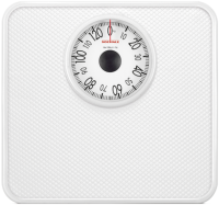 Soehnle Tempo - Mechanical personal scale - 130 kg - 1 kg - kg - Rectangle - White