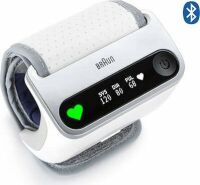 Braun iCheck 7 - Wrist - Automatic - White - Buttons - LED - AA