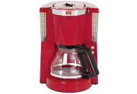 MELITTA 1011-17 - Drip coffee maker - 1.25 L - 1000 W - Red