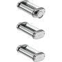 KitchenAid 3 Piece Pasta Roller Attachment - Chrome - Metal - 5KSM150 - 5KSM160 - 5KSM155 - 5KSM156 - 5KSM7581 - 5KSM7590 - 5KPM5 - 5KPM50 - K5SS - KitchenAid household... - 97 mm - 246 mm - 56 mm