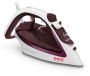 TEFAL EasyGliss Plus FV5714 - Dry & Steam iron - Durilium soleplate - 2 m - 190 g/min - Bordeaux,White - 45 g/min