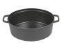 STAUB Cocotte Schmortopf oval nClassic Gusseisen 6,7 l 33cm schwarz