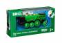 Ravensburger BRIO World 33593 Grüner Gustav elektrische Lok  Batterie-Lokomotive mit Licht & Sound 