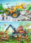 Ravensburger 7802 Puzzle Bagger und Waldtraktor 2 X 24 Teile