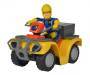 Feuerwehrmann Sam Sam Mercury-Quad mit Figur