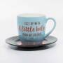 Thumbs up! ThumbsUp! Tasse "A little help" 250ml blau (1001704)