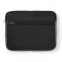 Nedis Notebook-Tasche| 13-14"| Neopren| Anthrazit Schwarz| 20 mm| 270| 335