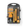 Nedis Phone/tablet repair set / 17-in-1 / PC / Smartphone / Tablette / Philips Bits / Geschlitzt Bits / Pentalobe Bits / Tri-wing bits