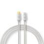 Nedis USB-Kabel| Apple Lightning 8-Pins| USB Type-C Male - Cable