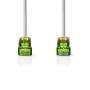 Nedis CAT7-Netzwerkkabel / S/FTP / RJ45 Stecker / RJ45 Stecker / 2.00 m / Snagless / Rund / LSZH / Grau / Umschlag