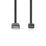 Nedis USB-DATENKAB. MICRO USB -USB A (CCGP60410BK10  1M SW)