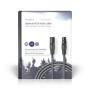 Nedis Balanced Audio-Kabel| XLR 3-Pin Stecker| Buchse| Vernickelt| 15.0 m| - Cable - Audio/Multimedia