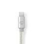 Nedis USB-Kabel| Apple Lightning 8-Pins| USB Type-C Male - Cable