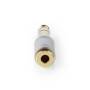 Nedis Stereo-Audio-Adapter| 6.35 mm Stecker| 6.35 Buchse| Vergoldet| Gerade|