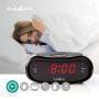 Nedis RADIOWECKER DUAL ALARM (CLAR001BK         SW)