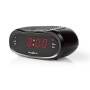 Nedis RADIOWECKER DUAL ALARM (CLAR001BK         SW)