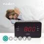 Nedis RADIOWECKER DUAL ALARM (CLAR002BK         SW)